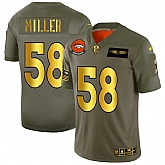 Nike Broncos 58 Von Miller 2019 Olive Gold Salute To Service Limited Jersey Dyin,baseball caps,new era cap wholesale,wholesale hats